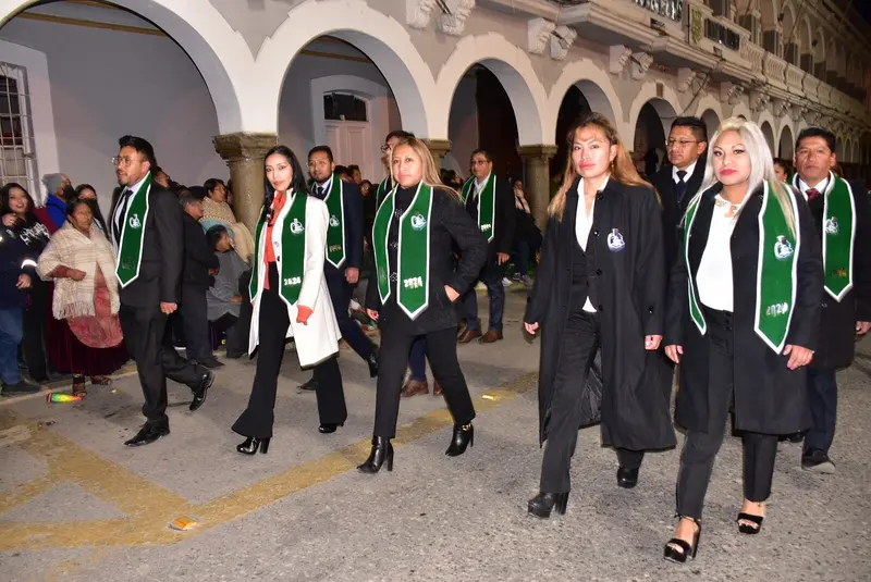 Afiliadas del CITI en el desfile del Día del Ingeniero